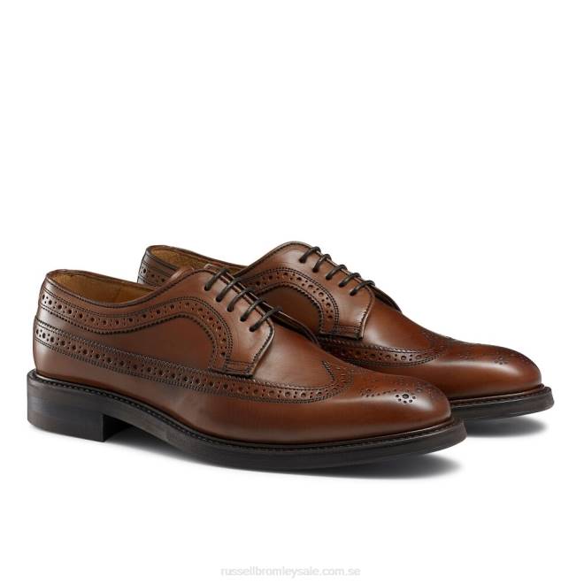 män brun Russell And Bromley southport gummisula derby T4XZ581