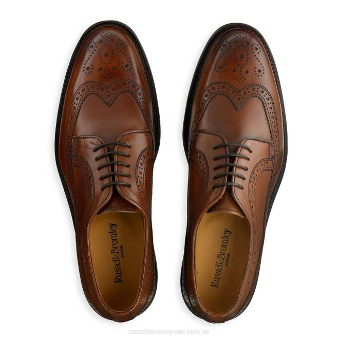 män brun Russell And Bromley southport gummisula derby T4XZ581