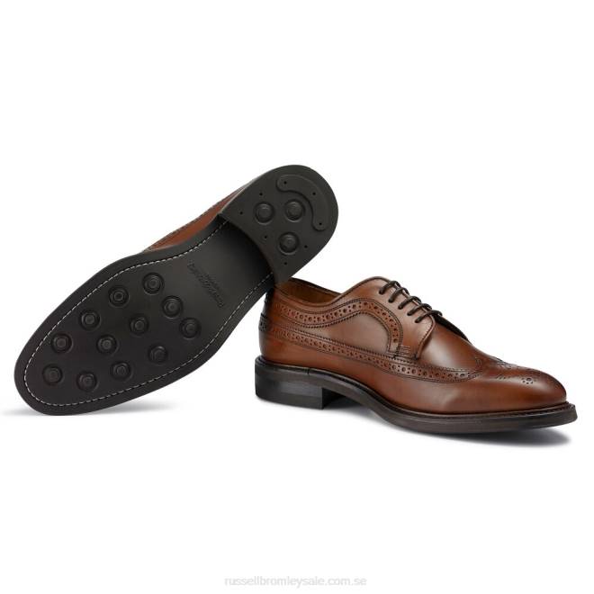 män brun Russell And Bromley southport gummisula derby T4XZ581