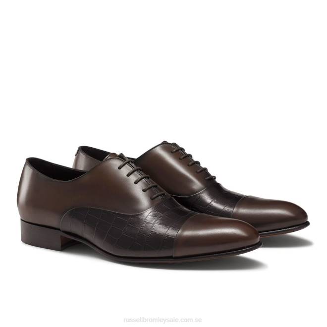 män brun Russell And Bromley stratus tåhätta oxford T4XZ602