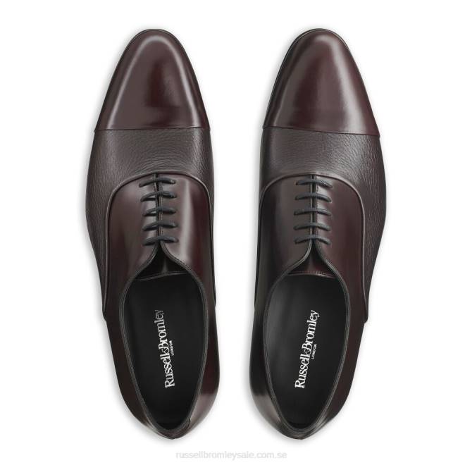 män röd Russell And Bromley stratus tåhätta oxford T4XZ591