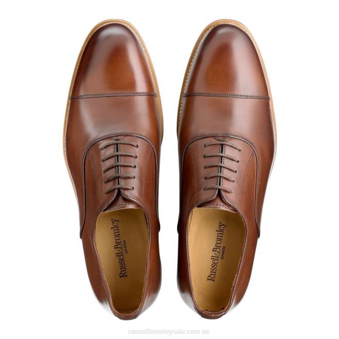 män solbränna Russell And Bromley boris oxford snörning T4XZ583