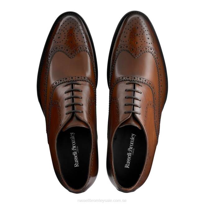 män solbränna Russell And Bromley ek antik brogue oxford T4XZ586