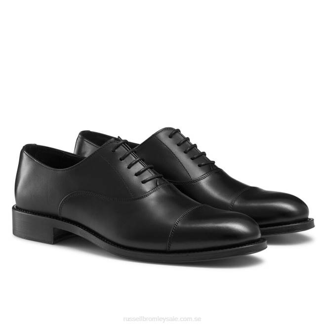 män svart Russell And Bromley boris oxford snörning T4XZ584