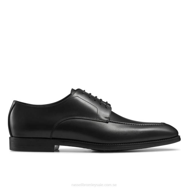 män svart Russell And Bromley cross town gummisula snörning T4XZ601