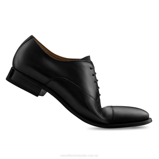 män svart Russell And Bromley cumulus tåhätta oxford T4XZ588