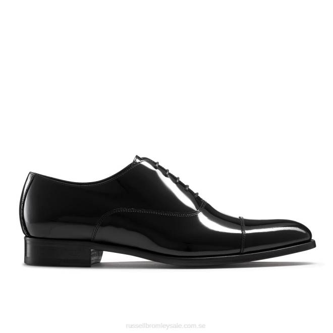 män svart Russell And Bromley cumulus tåhätta oxford T4XZ589