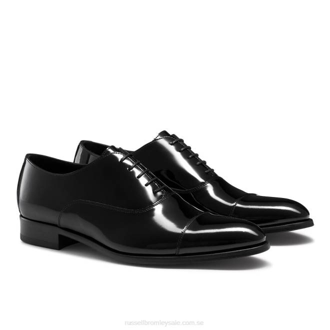 män svart Russell And Bromley cumulus tåhätta oxford T4XZ589