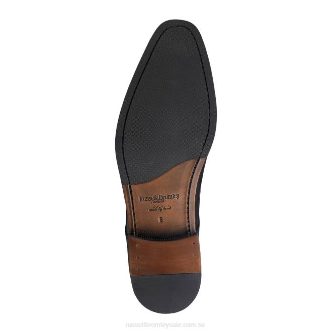 män svart Russell And Bromley spektrum tåhätta derby T4XZ594