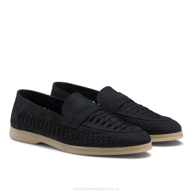 män Marin Russell And Bromley loafer med översta vävdetalj T4XZ538