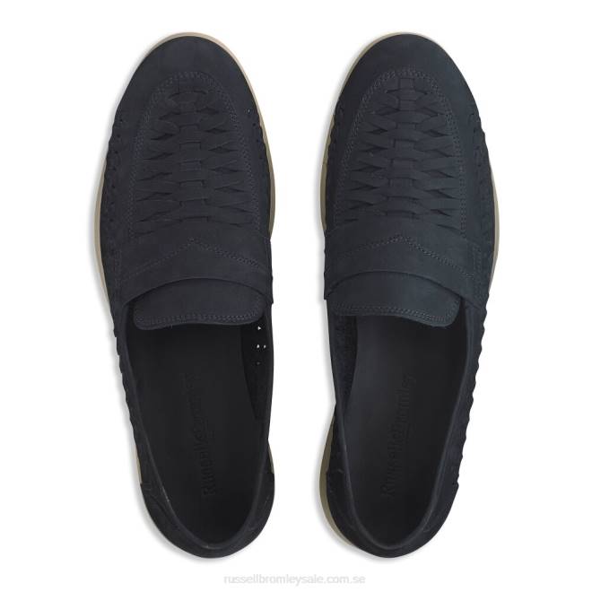 män Marin Russell And Bromley loafer med översta vävdetalj T4XZ538