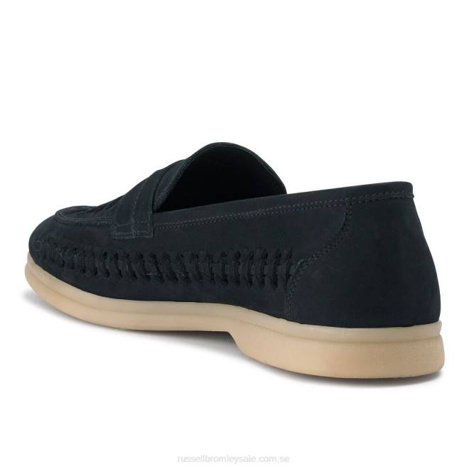 män Marin Russell And Bromley loafer med översta vävdetalj T4XZ538