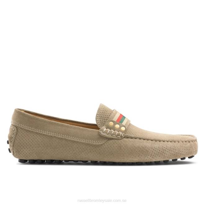 män beige Russell And Bromley drivrutinen för spyder T4XZ484