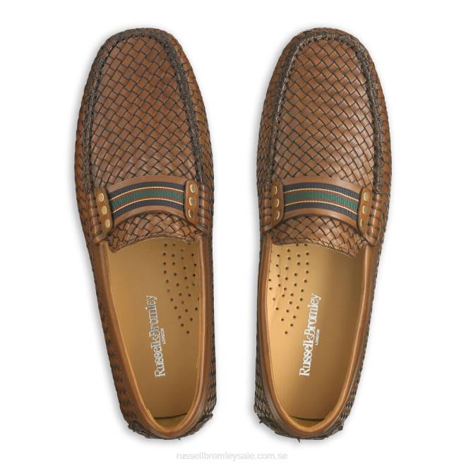 män brun Russell And Bromley Spyder w drivrutinen T4XZ481