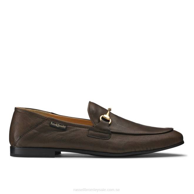 män brun Russell And Bromley loafer m snaffle loafer T4XZ553