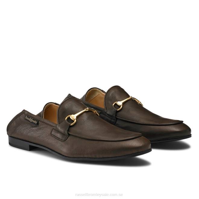 män brun Russell And Bromley loafer m snaffle loafer T4XZ553