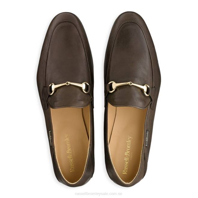 män brun Russell And Bromley loafer m snaffle loafer T4XZ553