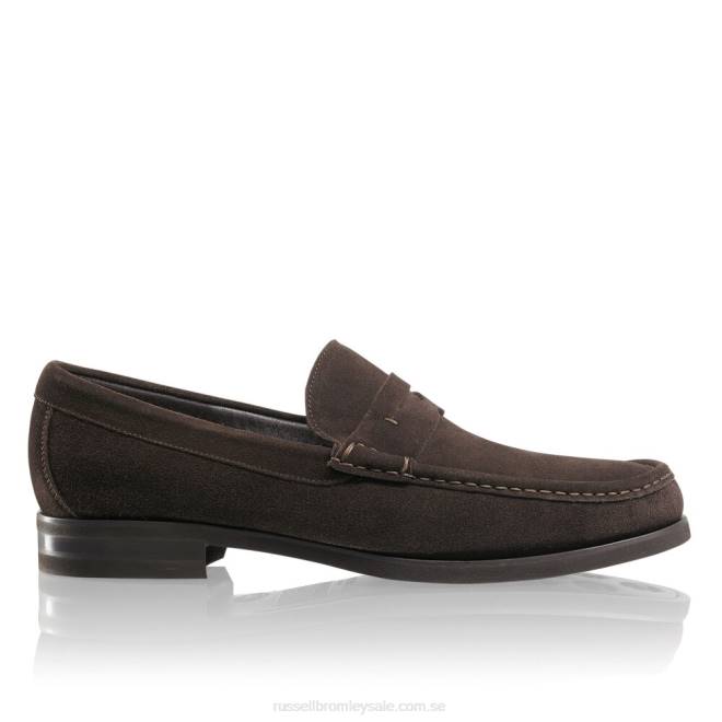 män brun Russell And Bromley saturn klassisk loafer T4XZ558