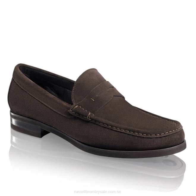 män brun Russell And Bromley saturn klassisk loafer T4XZ558