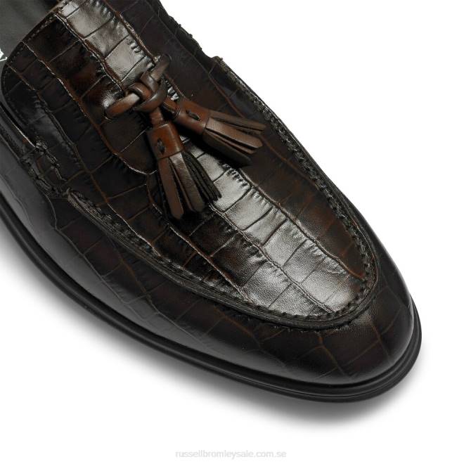 män brun Russell And Bromley tofs tofs loafer T4XZ560