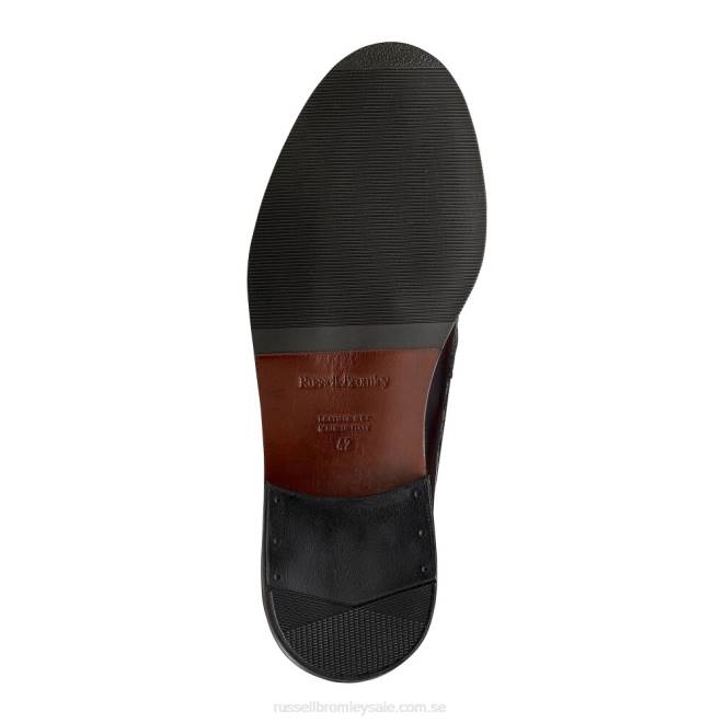 män röd Russell And Bromley keeble 3 tofs college loafer T4XZ556
