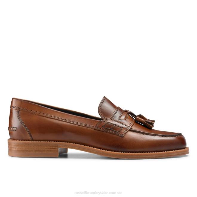 män solbränna Russell And Bromley keeble 3 tofs college loafer T4XZ548