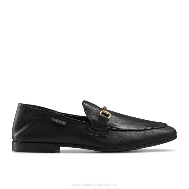 män svart Russell And Bromley loafer m snaffle loafer T4XZ550