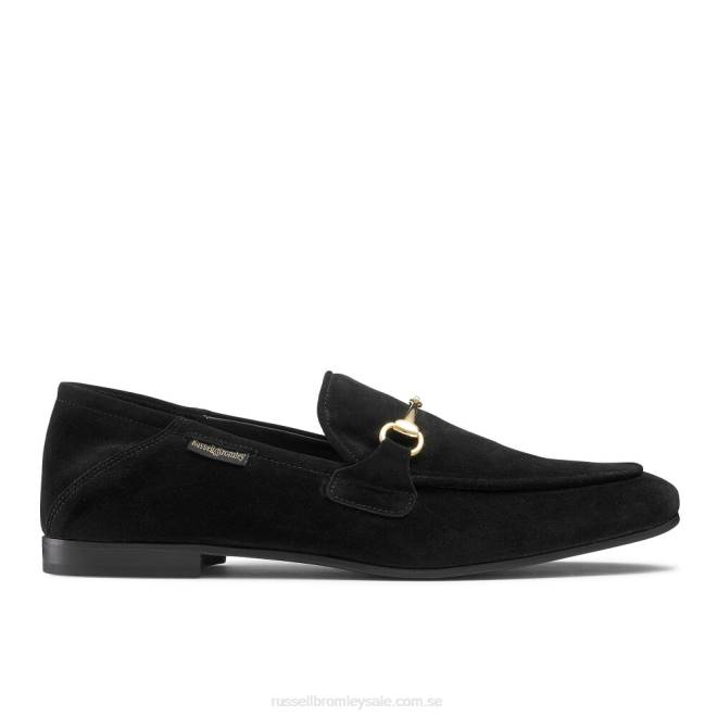 män svart Russell And Bromley loafer m snaffle loafer T4XZ552