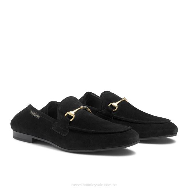 män svart Russell And Bromley loafer m snaffle loafer T4XZ552
