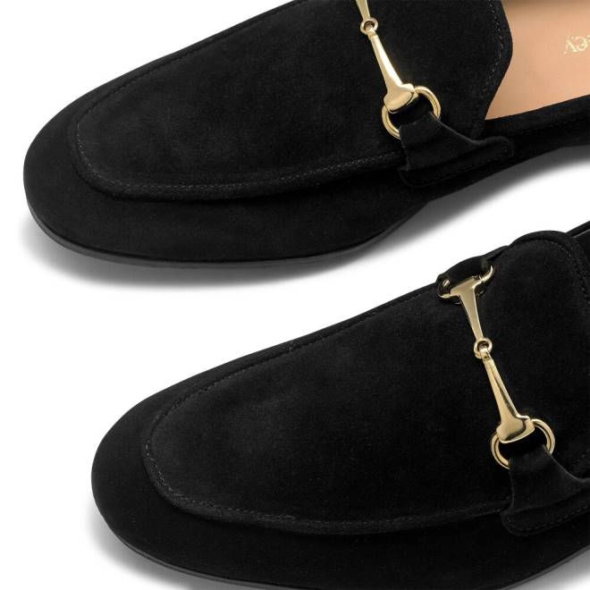 män svart Russell And Bromley loafer m snaffle loafer T4XZ552