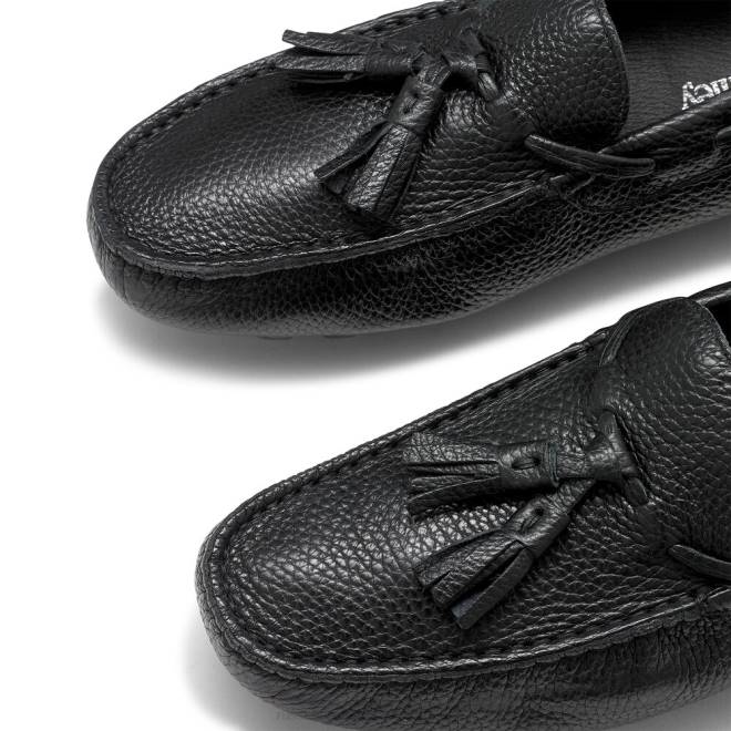 män svart Russell And Bromley monza tofs förare T4XZ494