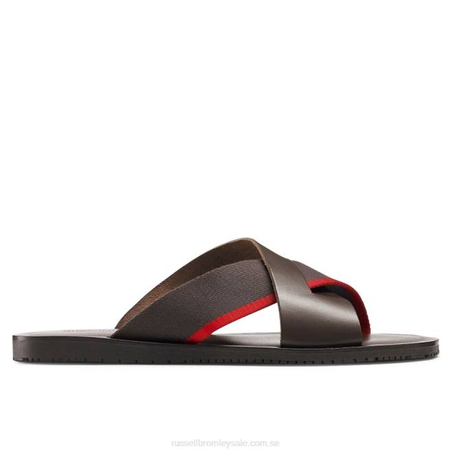 män brun Russell And Bromley fab glidande glidreglage T4XZ509