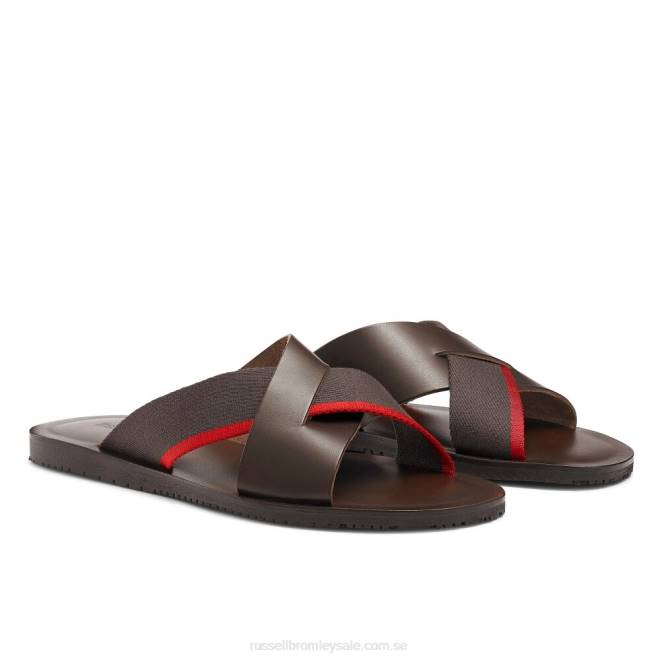 män brun Russell And Bromley fab glidande glidreglage T4XZ509