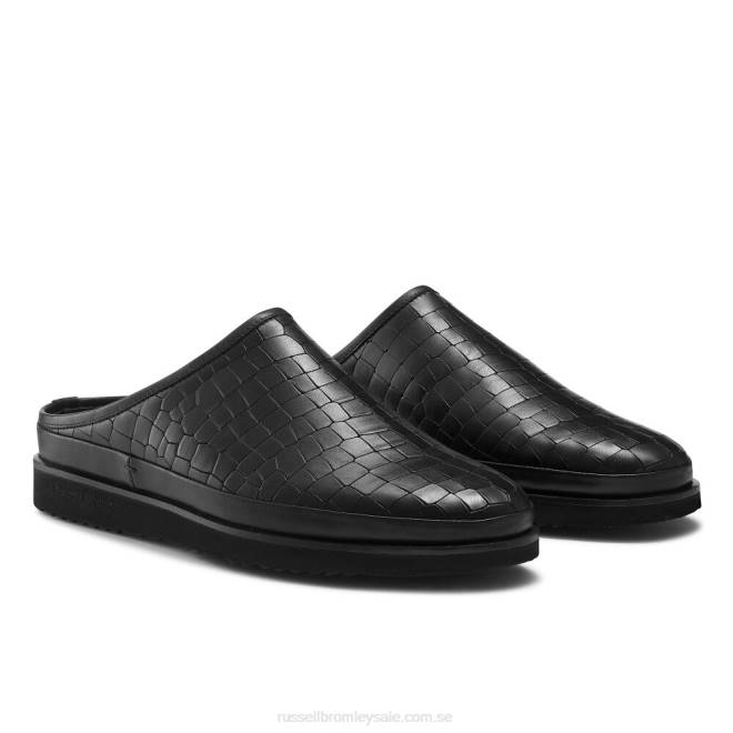 män svart Russell And Bromley san cataldo sneaker mule T4XZ544