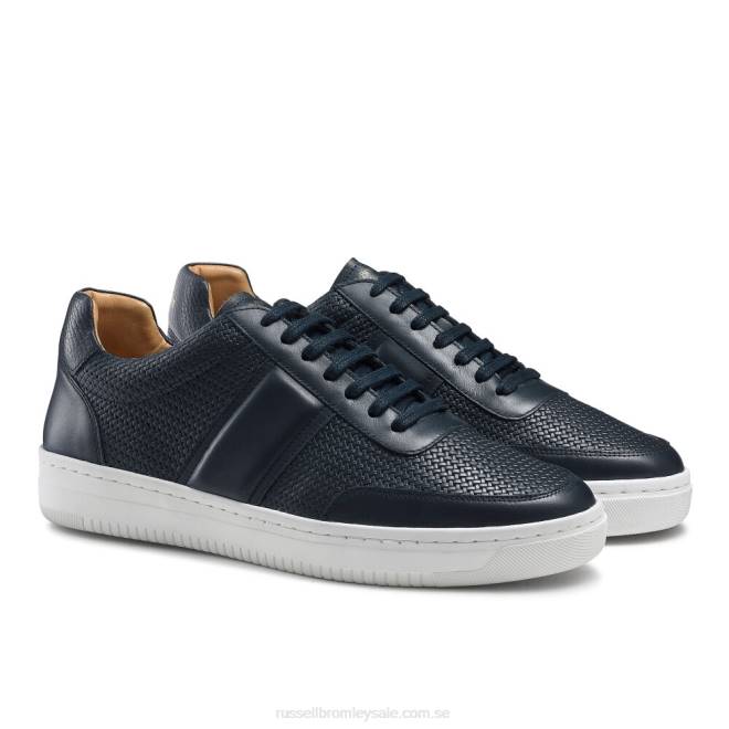 män Marin Russell And Bromley bowery oxford sneaker med spets T4XZ466