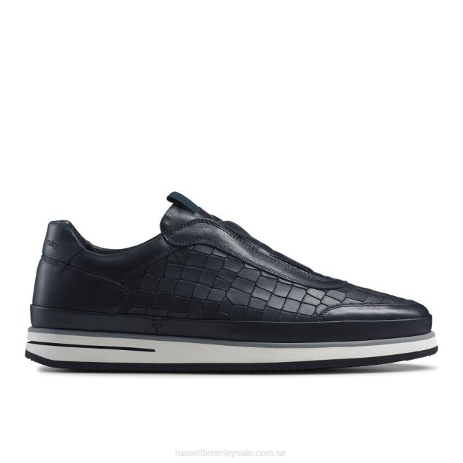 män Marin Russell And Bromley san giusto oxford snörlösa sneaker T4XZ439