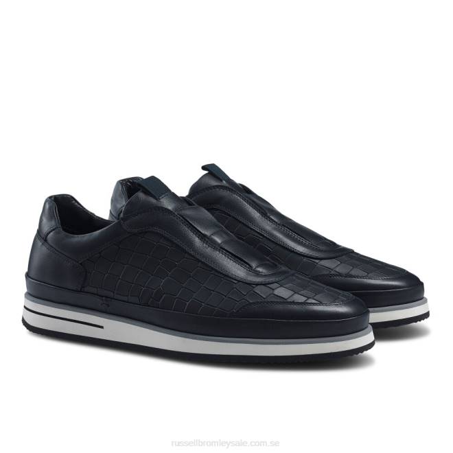 män Marin Russell And Bromley san giusto oxford snörlösa sneaker T4XZ439