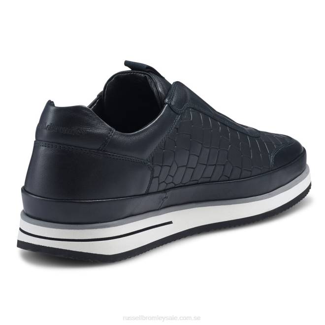 män Marin Russell And Bromley san giusto oxford snörlösa sneaker T4XZ439