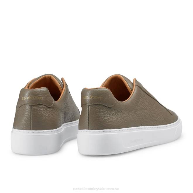 män beige Russell And Bromley slipway snörlösa sneaker T4XZ426
