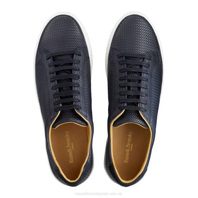 män blå Russell And Bromley park run low-top sneaker T4XZ459