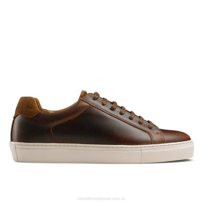 män brun Russell And Bromley downfield derby sneaker T4XZ453