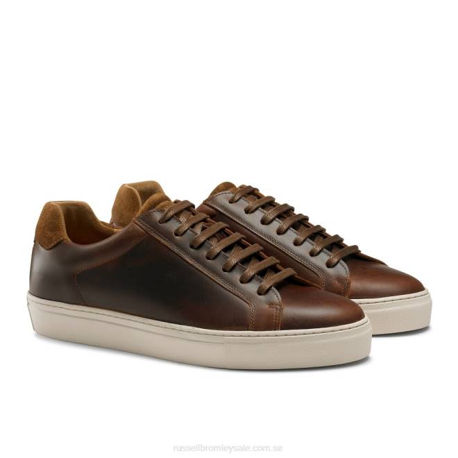 män brun Russell And Bromley downfield derby sneaker T4XZ453