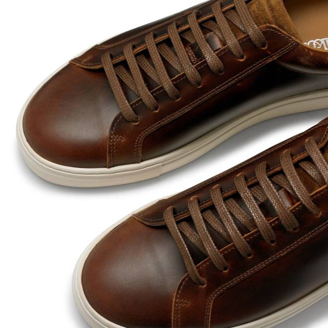män brun Russell And Bromley downfield derby sneaker T4XZ453