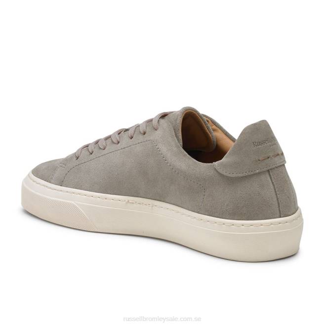 män grå Russell And Bromley out pace lyxsneaker T4XZ447
