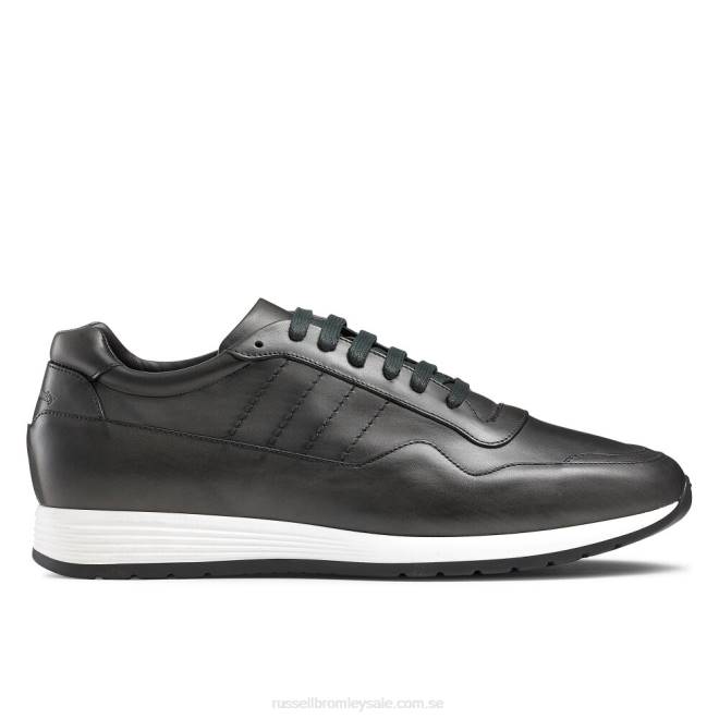 män grå Russell And Bromley run time lyxiga snörskor T4XZ465
