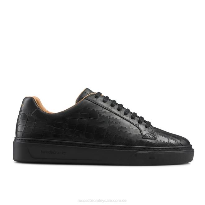män svart Russell And Bromley laceway snörsko T4XZ449