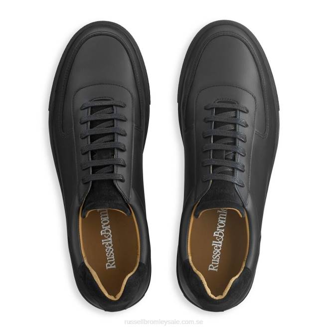 män svart Russell And Bromley outfield snörsko T4XZ443