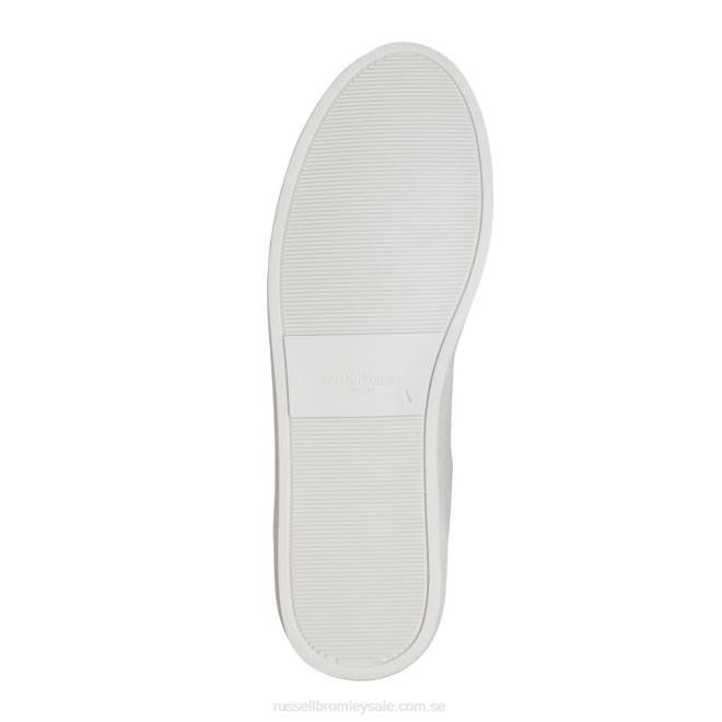 män vit Russell And Bromley park run low-top sneaker T4XZ460