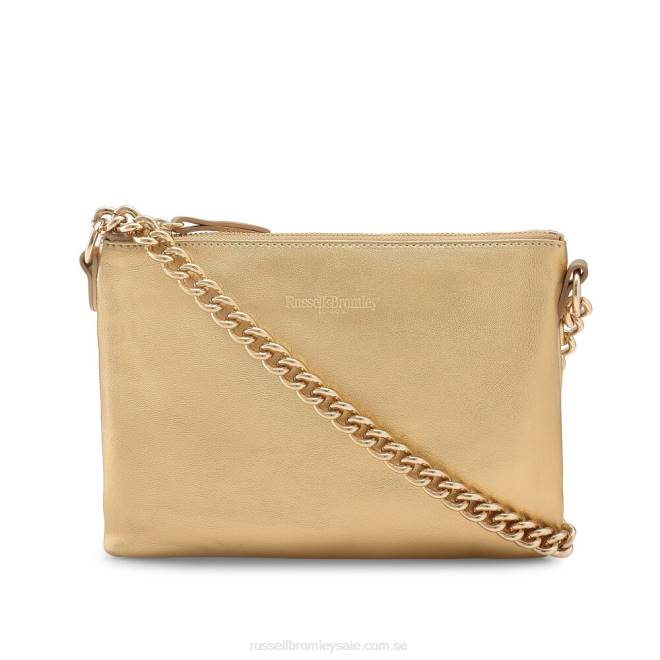 guld Russell And Bromley på axelkedja med dragkedja T4XZ764