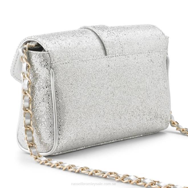 metallisk Russell And Bromley strikt jewel spänne kedjeväska T4XZ684